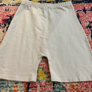 brandy melville grey bike shorts